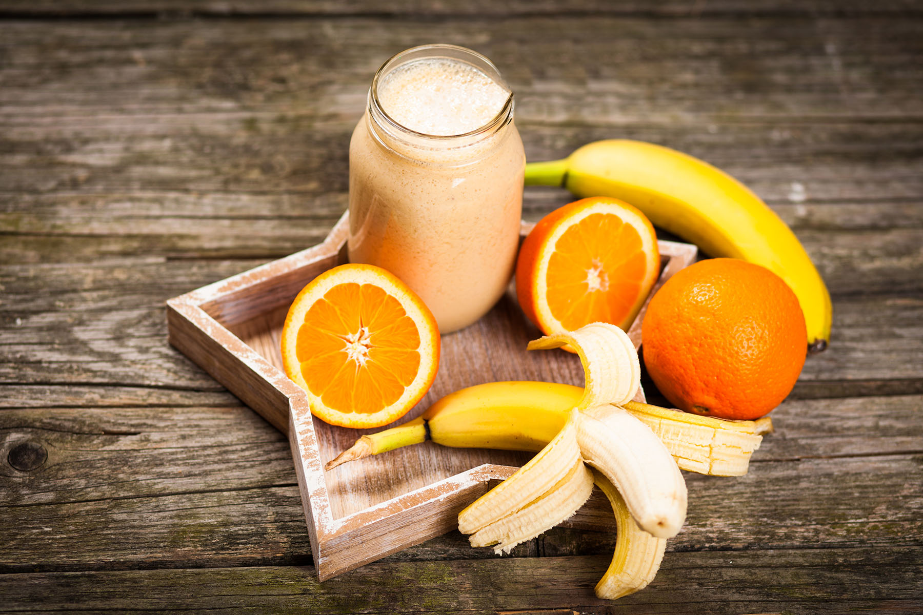 Banana Orange Smoothie – Vegan Caribbean Kickstart